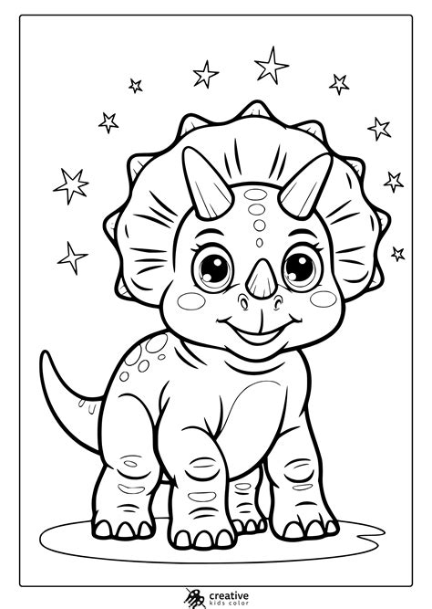 Free Printable Coloring Pages Of Dinosaurs