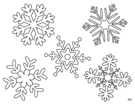 Free Printable Coloring Pages Snowflakes