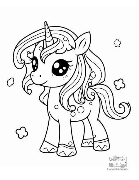Free Printable Coloring Pages Unicorn