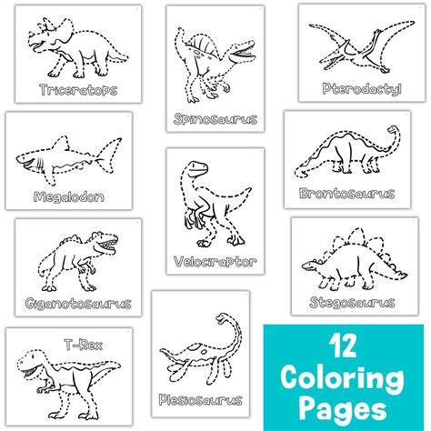 Free Printable Coloring Pictures Of Dinosaurs