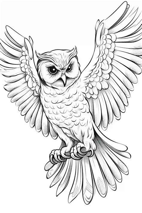 Free Printable Coloring Pictures Of Owls