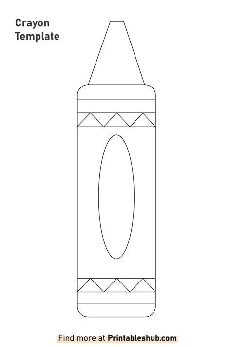 Free Printable Crayon Pattern
