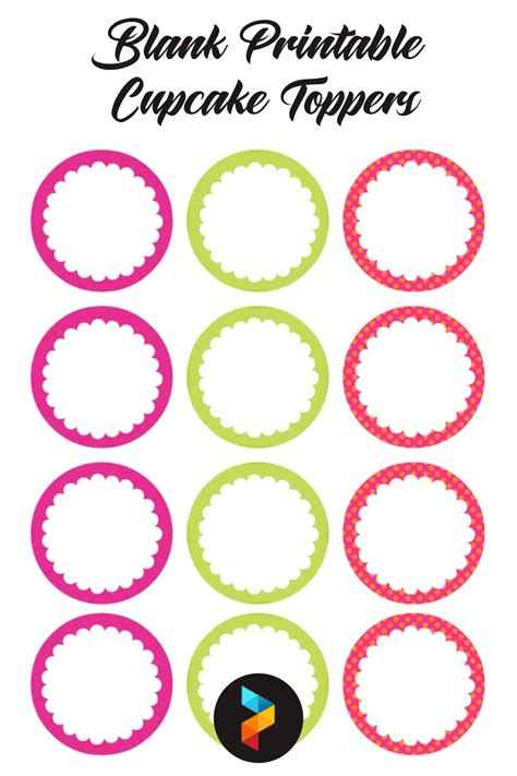 Free Printable Cupcake Picks