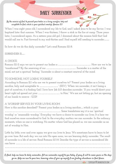 Free Printable Daily Devotions For Youth