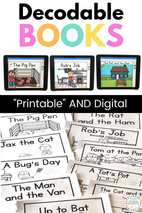 Free Printable Decodable Books Pdf