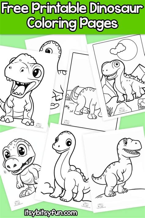 Free Printable Dinosaur