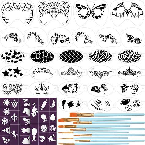 Free Printable Face Painting Stencils
