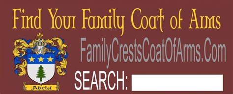 Free Printable Family Crest Images
