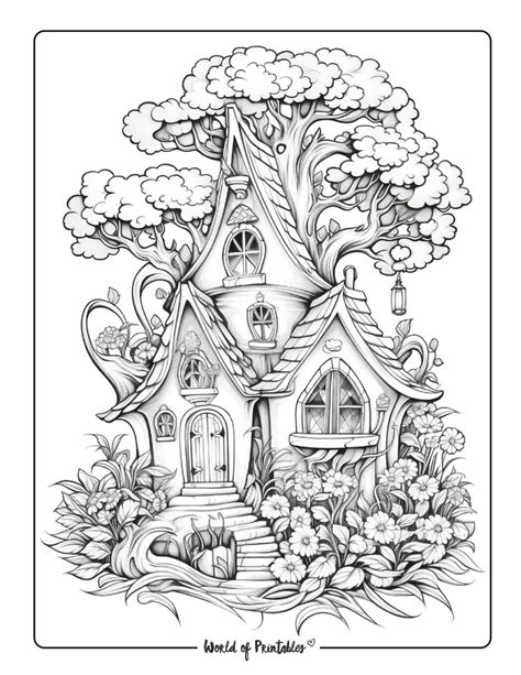 Free Printable Fantasy Coloring Pages For Adults