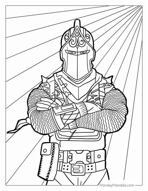 Free Printable Fortnite Coloring Pages