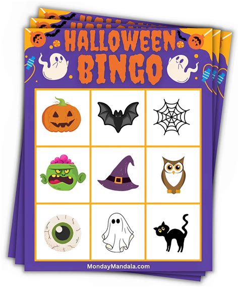 Free Printable Halloween Bingo Printable