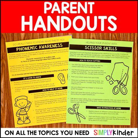 Free Printable Handouts