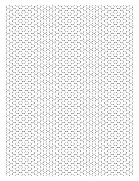 Free Printable Hexagon Template Pdf