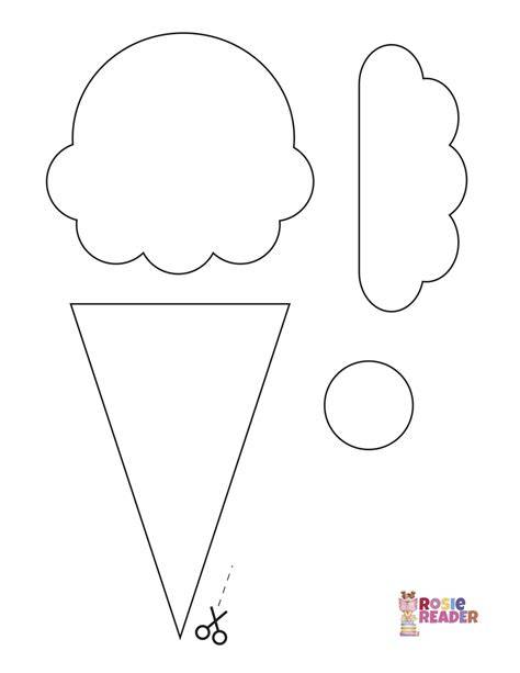 Free Printable Ice Cream Template