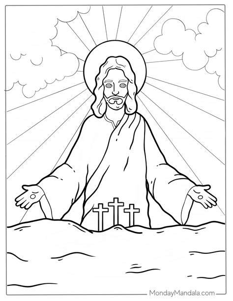 Free Printable Jesus Coloring Pages Pdf