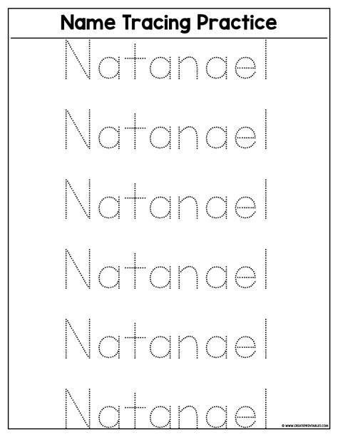 Free Printable Name Tracing