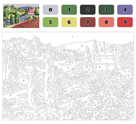 Free Printable Paint By Numbers