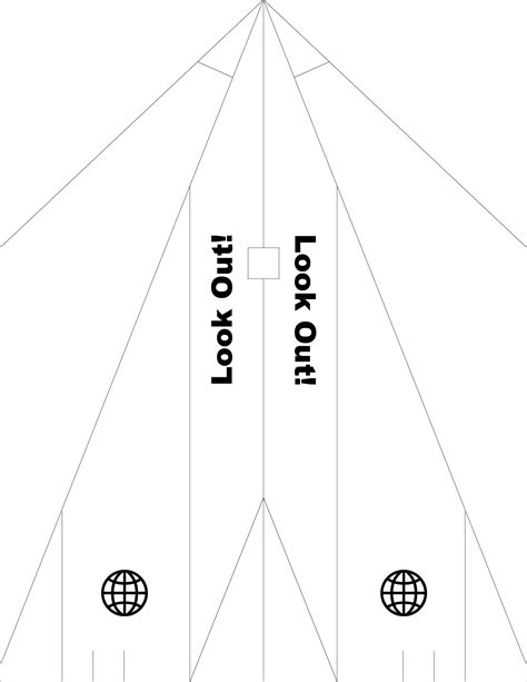 Free Printable Paper Airplane Templates Pdf