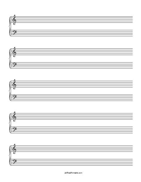 Free Printable Piano Sheet Music