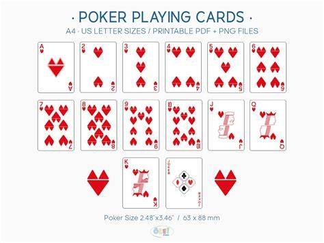 Free Printable Poker Cards