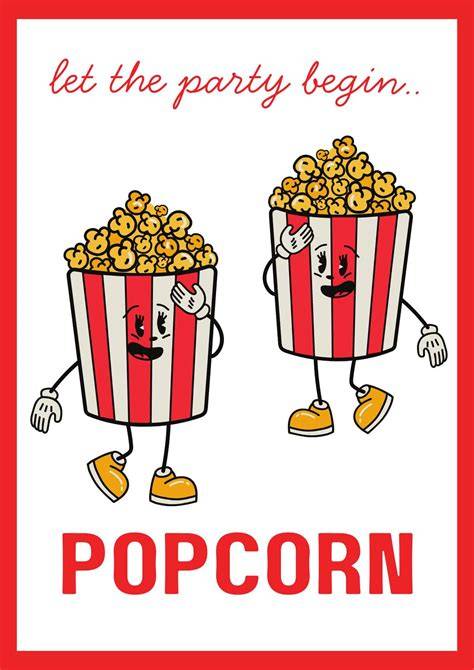 Free Printable Popcorn Images