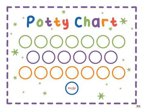 Free Printable Potty Reward Chart