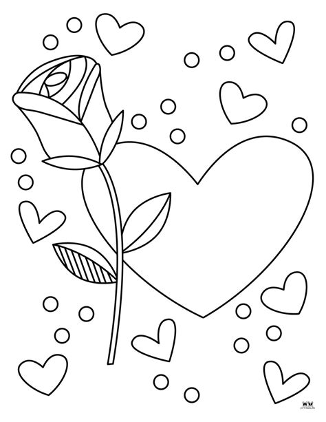 Free Printable Printable Heart Coloring Pages