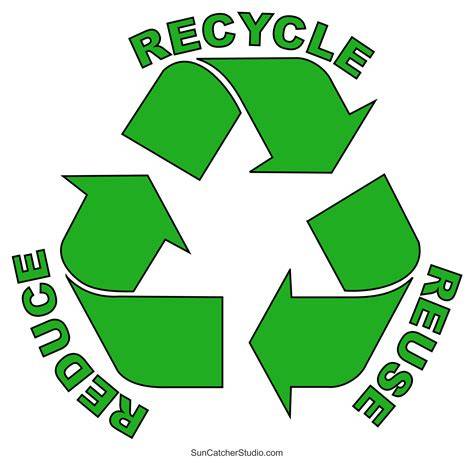 Free Printable Recycle Symbol
