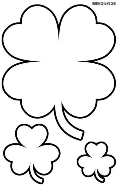 Free Printable Shamrock Coloring Pages