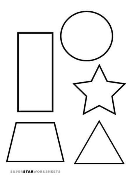 Free Printable Shapes To Cut Out