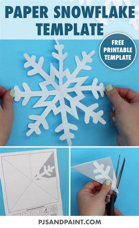 Free Printable Snowflake Template