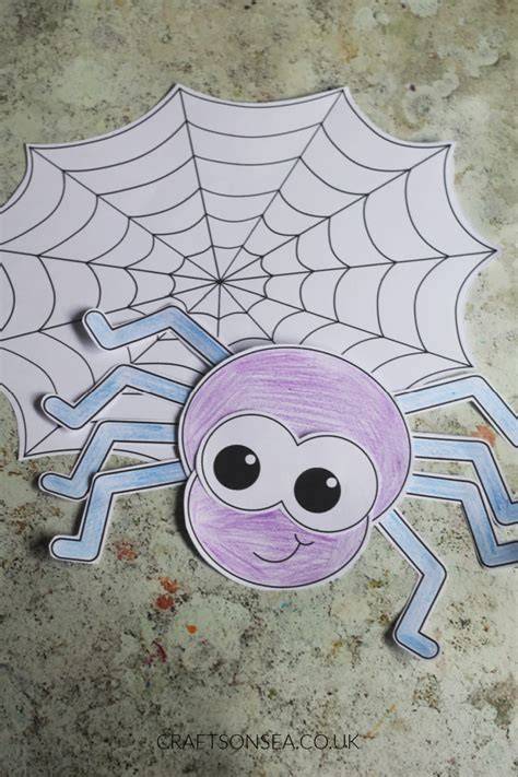 Free Printable Spider Craft Template