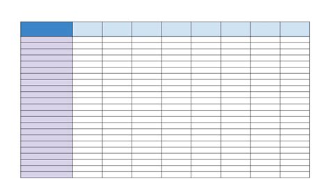 Free Printable Spreadsheets Pdf