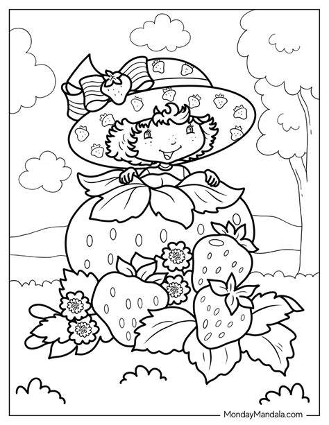 Free Printable Strawberry Shortcake Coloring Pages