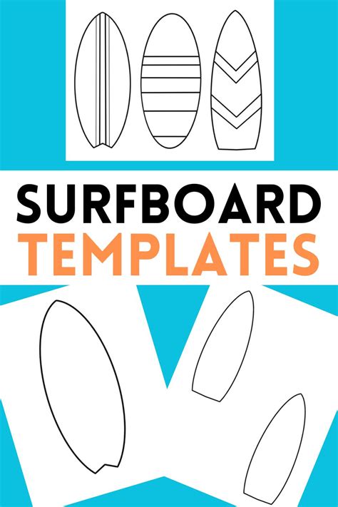 Free Printable Surfboard Template Printable