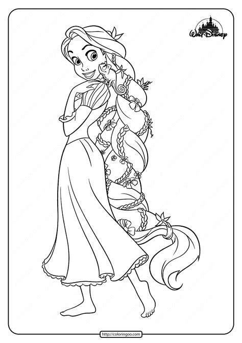 Free Printable Tangled Coloring Pages