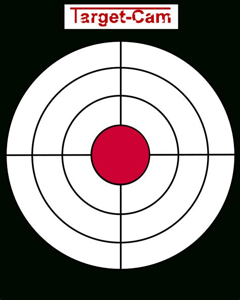 Free Printable Targets For Shooting Practice