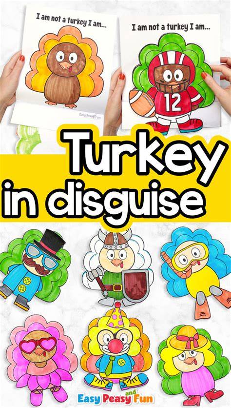 Free Printable Turkey Disguise