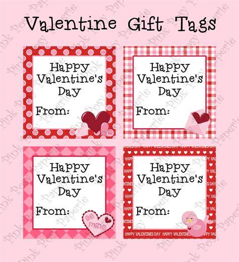Free Printable Valentine Gift Tags