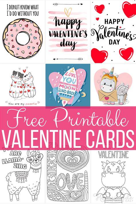 Free Printable Valentines Cards For Adults