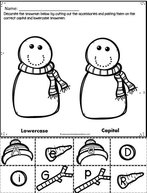 Free Printable Winter Worksheets For Kindergarten
