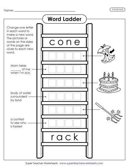 Free Printable Word Ladders Pdf