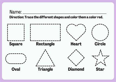 Free Printable Worksheet Preschool