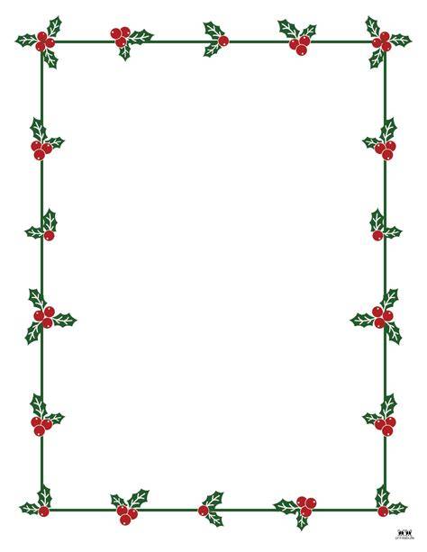 Free Printable Xmas Borders
