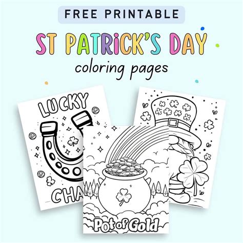 Free Saint Patrick S Day Printables