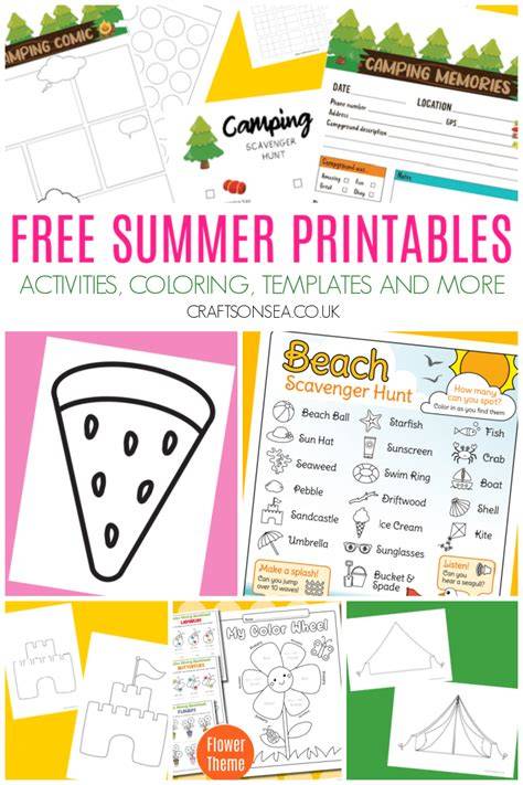 Free Summer Printables