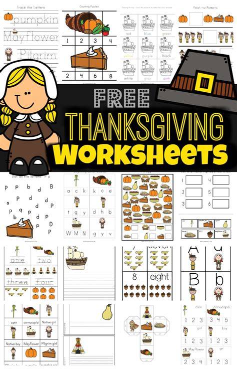 Free Thanksgiving Printable Activities