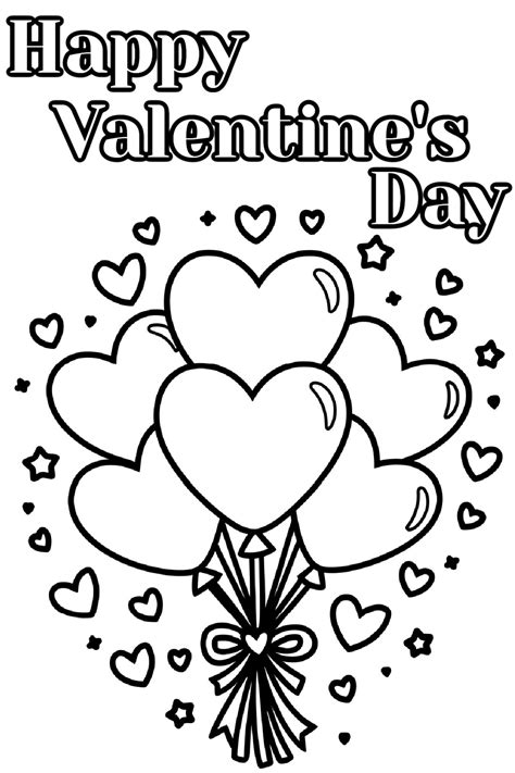 Free Valentine Printables Coloring