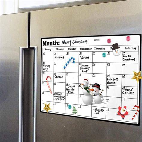 Fridge Magnet Calender