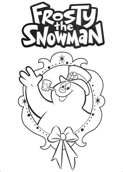Frosty The Snowman Printable Coloring Pages